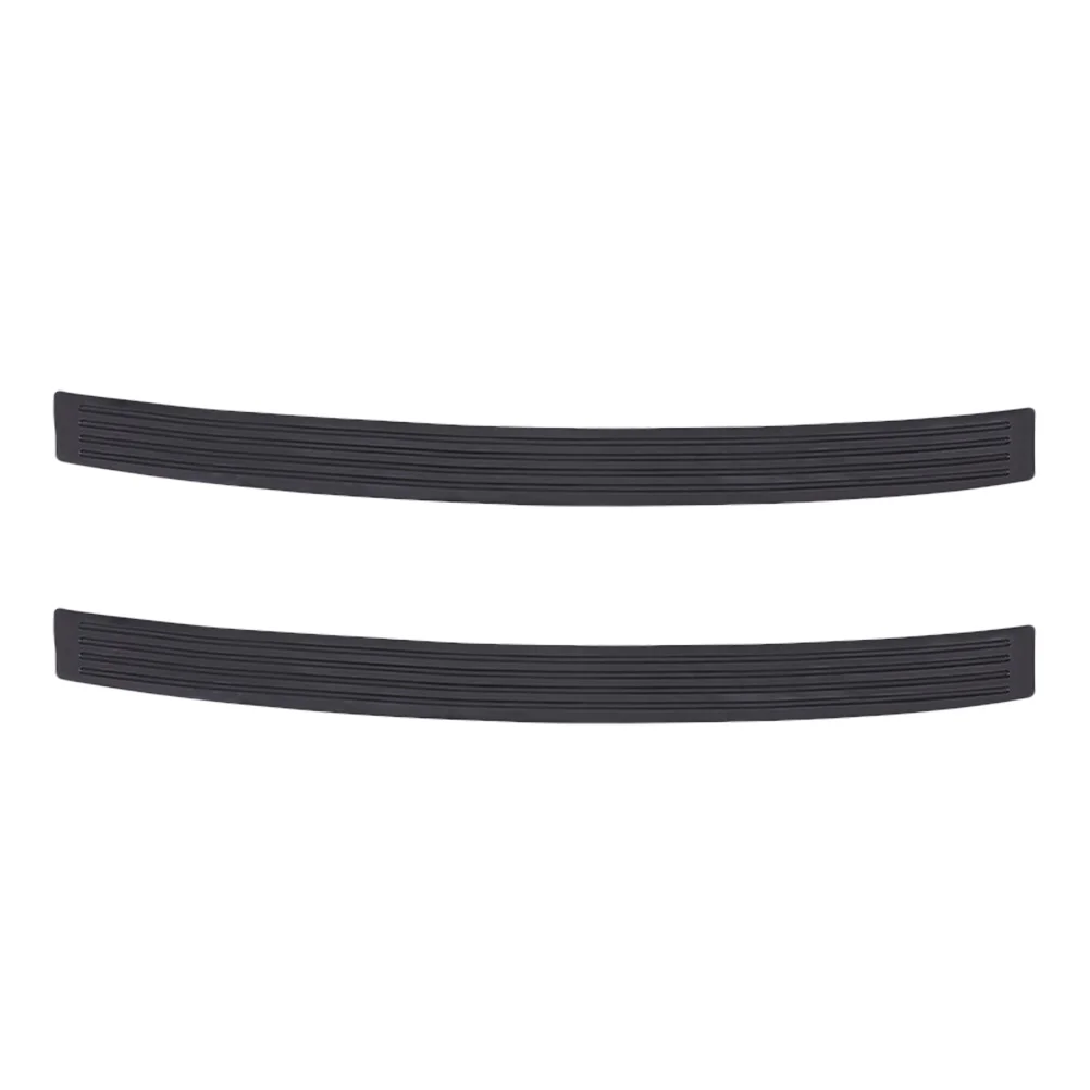 

2 Pcs Universal Threshold Strip Bumper Protector Rear Rubber Car Door Protective Strips