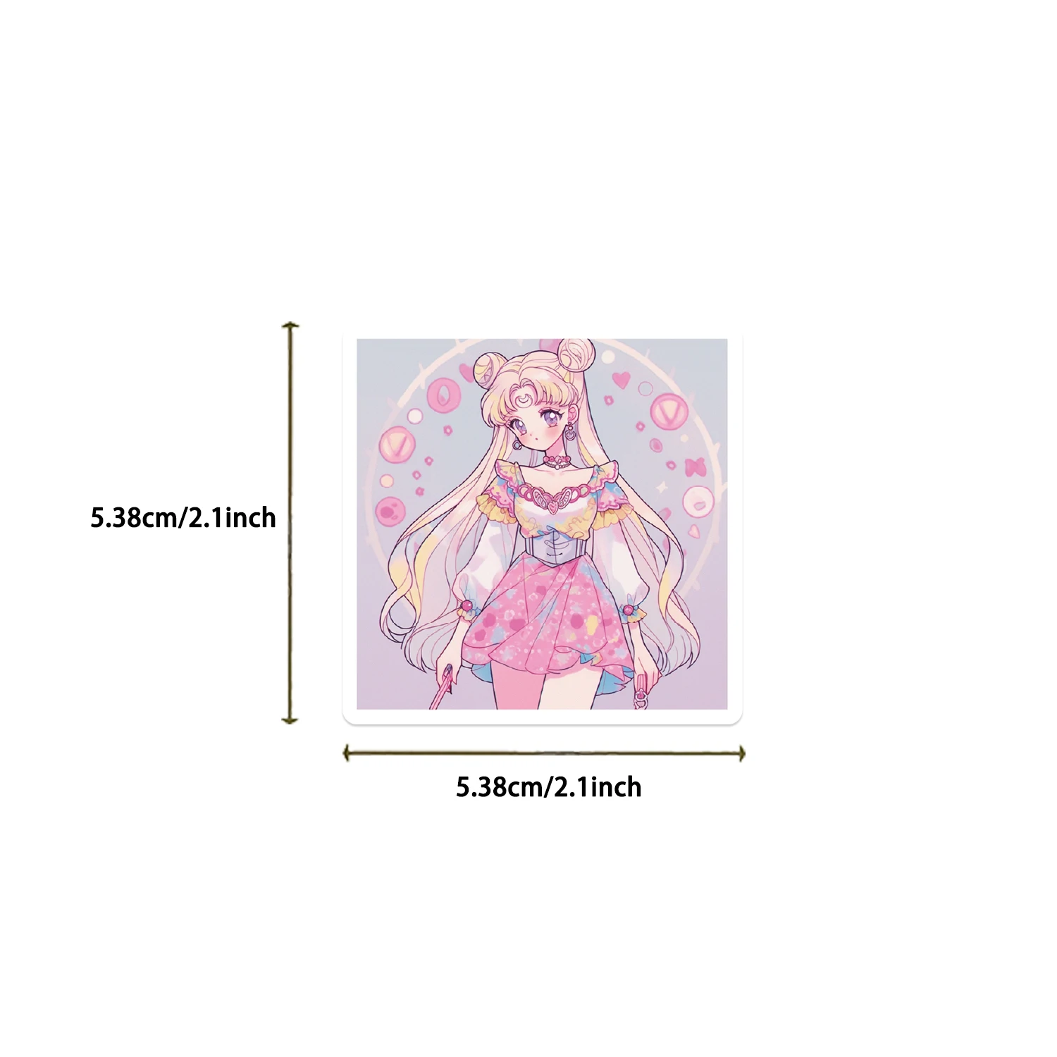 52 шт. персонажи Сейлор Мун Таро граффити наклейки персонализированные