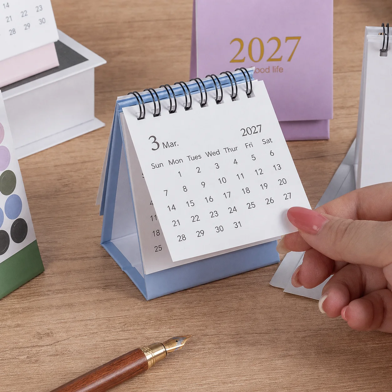 Новый настольный календарь на 2027 год: ежегодный, ежемесячный, ежедневный планировщик, органайзер для управления временем, список дел, блокнот для заметок. (art.: 3920dc3c0365b) - 3920dc3c0365b
