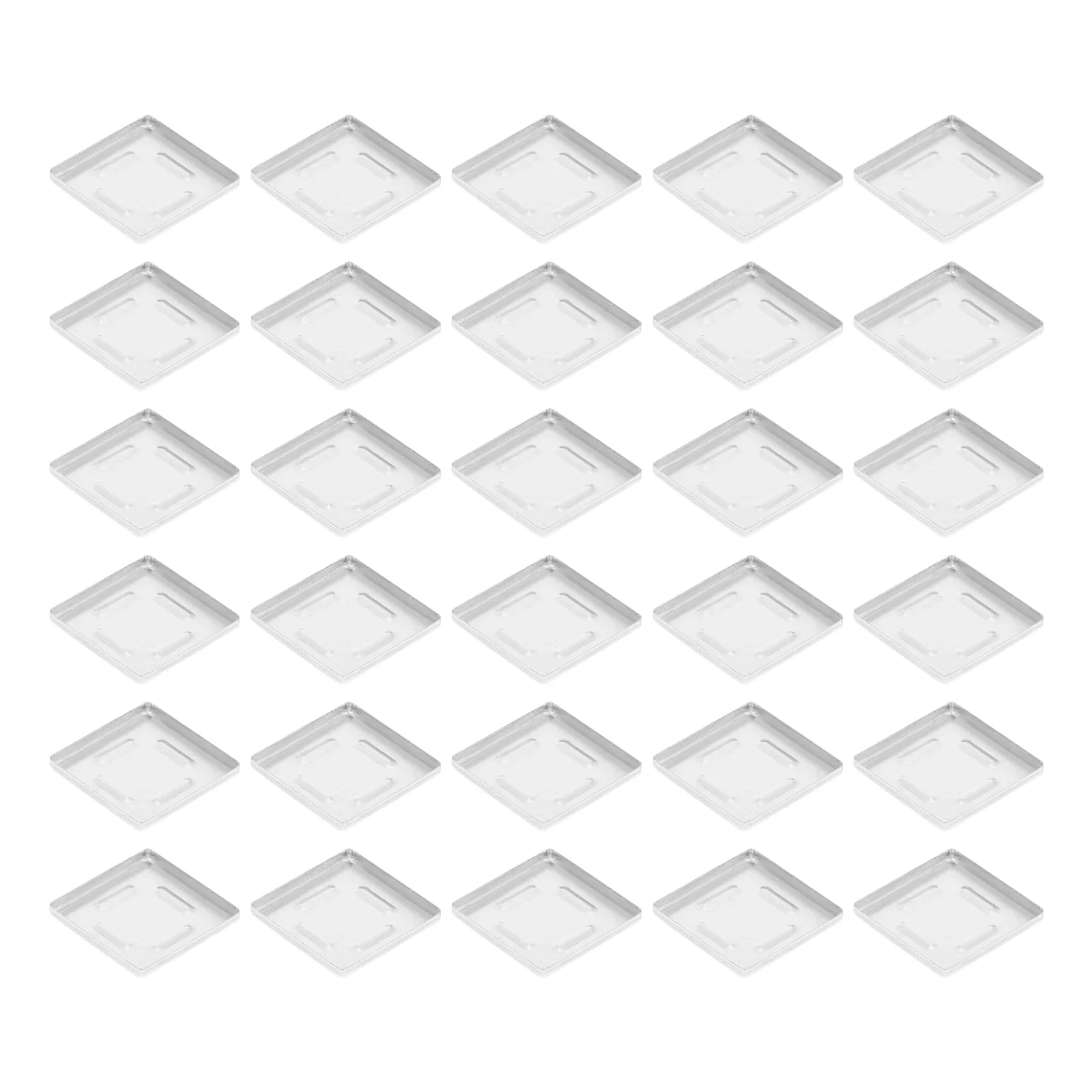 

30Pcs Eye Shadow Trays Eyeshadow Sub Plates Eyeshadow Cases Lipstick DIY Trays for Home Travel