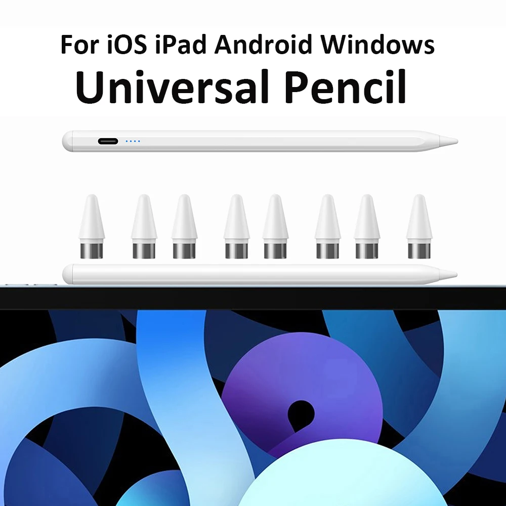 

Universal Stylus Pen for iOS Android Windows Smart Pen for iPad Apple Pencil Huawei Xiaomi Redmi Samsung Tablet Touch Pen