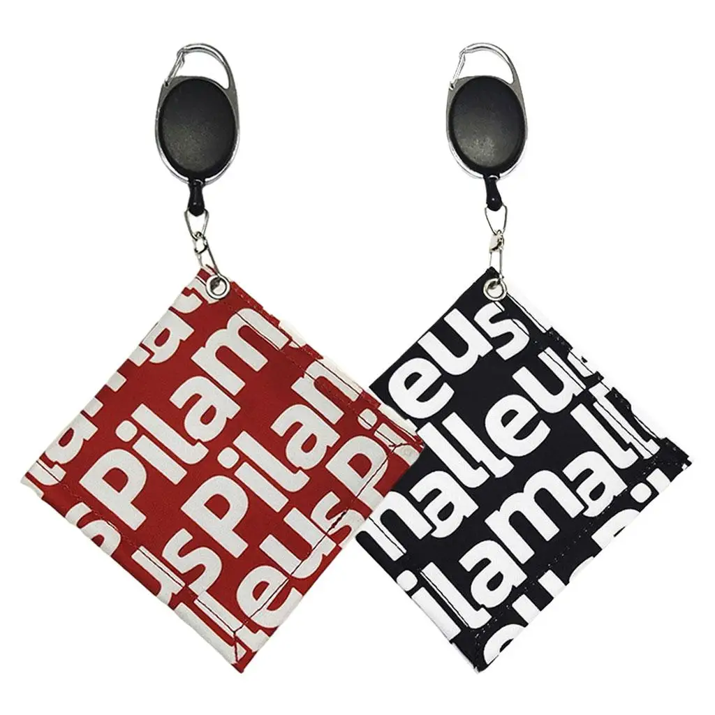 

Ball Towel W/ Retractable Keychain Mini Wiping Cloth Wipes