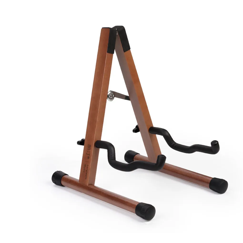 

Violin A-Frame Stand Wood Classical Detachable Display Holder Stable Structure Standing Bracket Accessories Wood Color