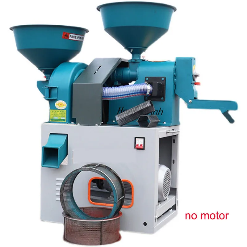 

Stone Removal Fine Bran Rice Milling Machine Thickness Adjustable New Grain Peeling Machine Electric All-in-one Crushing Machine