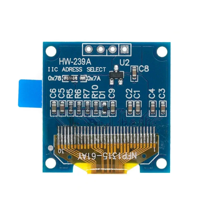 0,96-дюймовый OLED-дисплей IIC Serial White OLED Display Module 128X64 I2C SSD1306 12864 LCD Screen Board GND VDD SCK SDA для Arduino (art.: 3920db93685f2) - 3920db93685f2