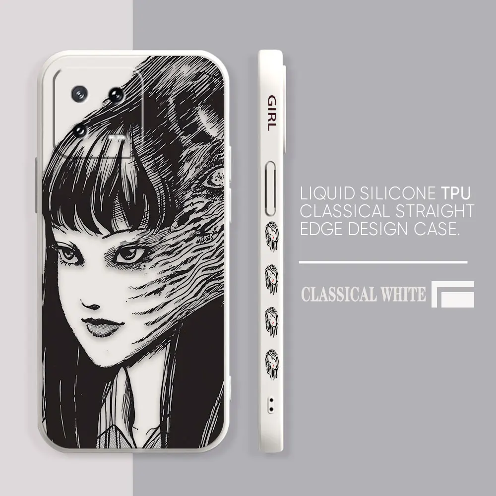 Case For Xiaomi PCOO F3 F4 F5 M3 M4 M5 X3 X4 X5 MIX 3 4 Black Shark 4 5 GT Pro 4G 5G Case Funda Cqoue Shell Anime Horror Comics