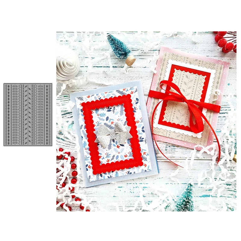 

Rectangular Pressing Metal Cutting Dies Stamps Dies Scrapbooking Mold Cut DIY Handmade Tools Craft Decoration New Dies for 2022