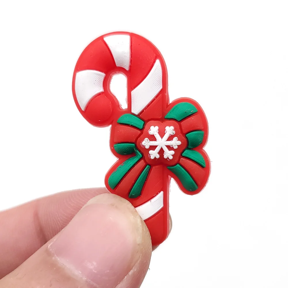 Украшения для обуви в виде рождественской елки 1 шт. аксессуары оленя из ПВХ