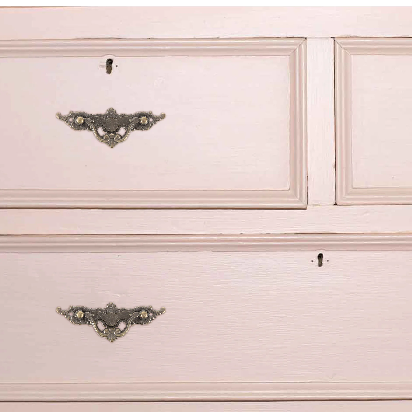 

2 Pcs Door Handle Dresser Pulls Vintage Knobs Drawer Vintage Cabinet Pulls Zinc Alloy Decorative Kitchen