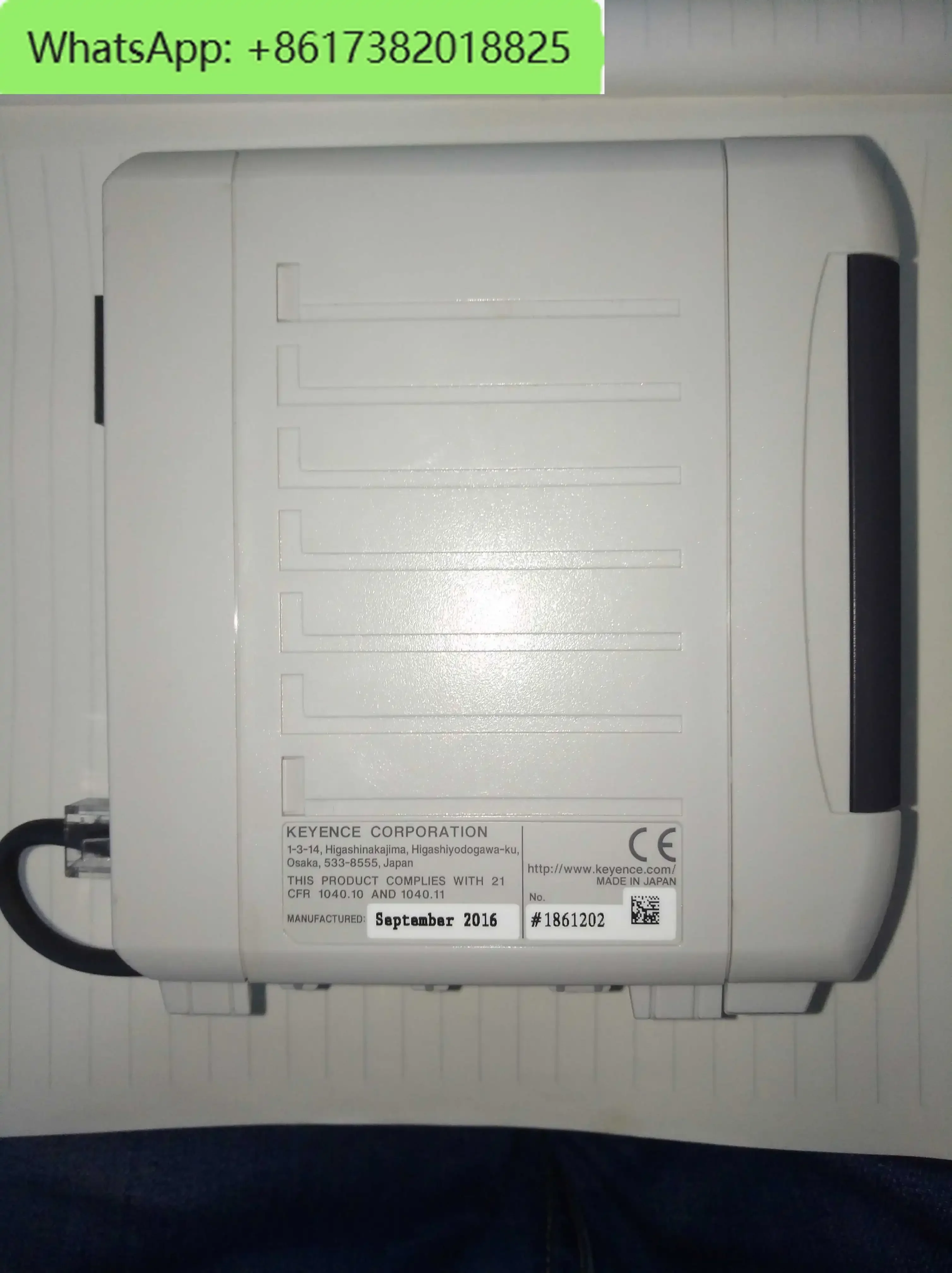 Лазерный датчик смещения Keyence LK-G3001+LK-GD500 LK-G35 G10