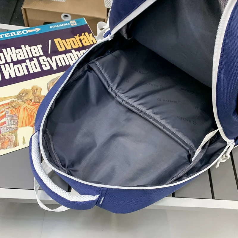 Est Unisex School Book Backpack Patchwork Casual Nylon Schoolbag Student Bagpack Bolsa Mochila Men Bag Girls Shoulders Back Pack