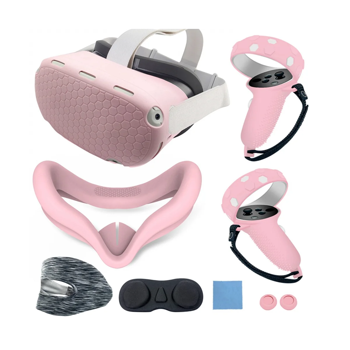 

Шлем виртуальной реальности, силиконовая защитная крышка, чехол для гарнитуры для Quest 2, аксессуары для шлема виртуальной реальности, G