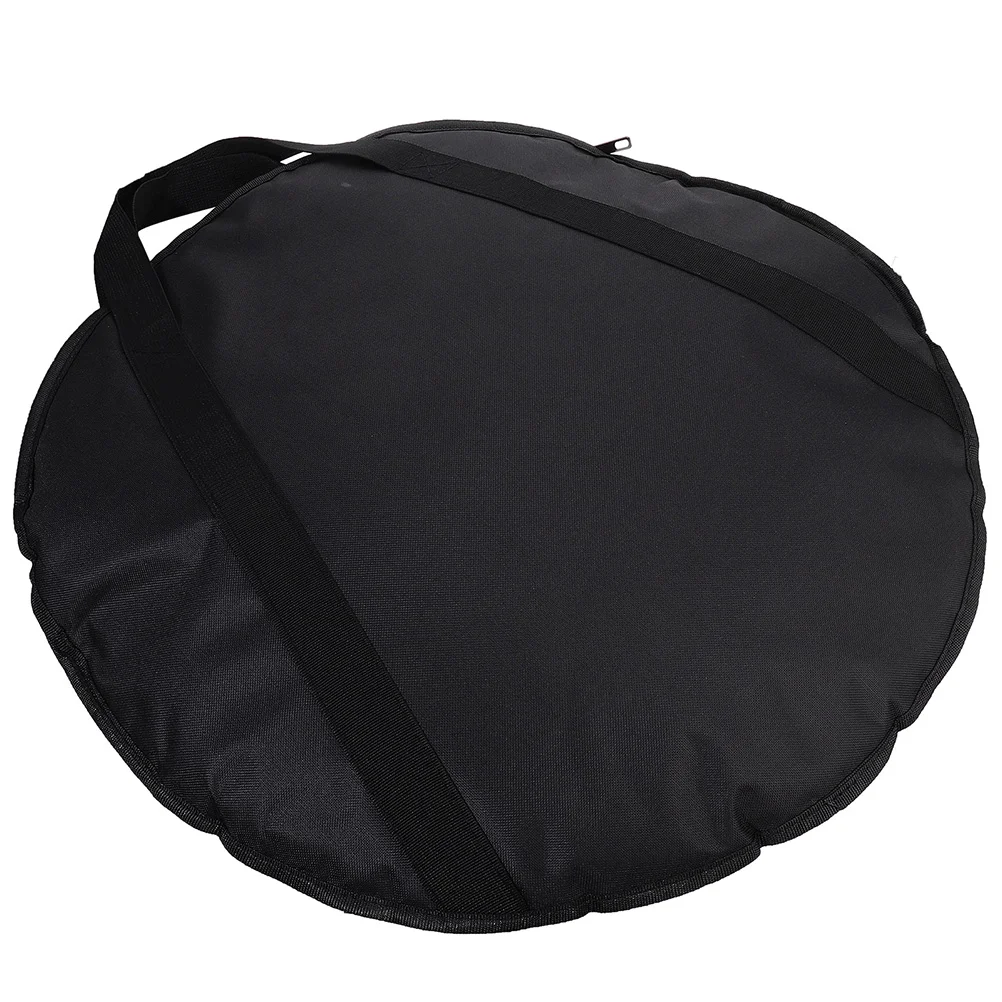 

Round Storage Bag Instrument Pouch Container Cymbal Supply Carrying Case Makeup Travel Containers