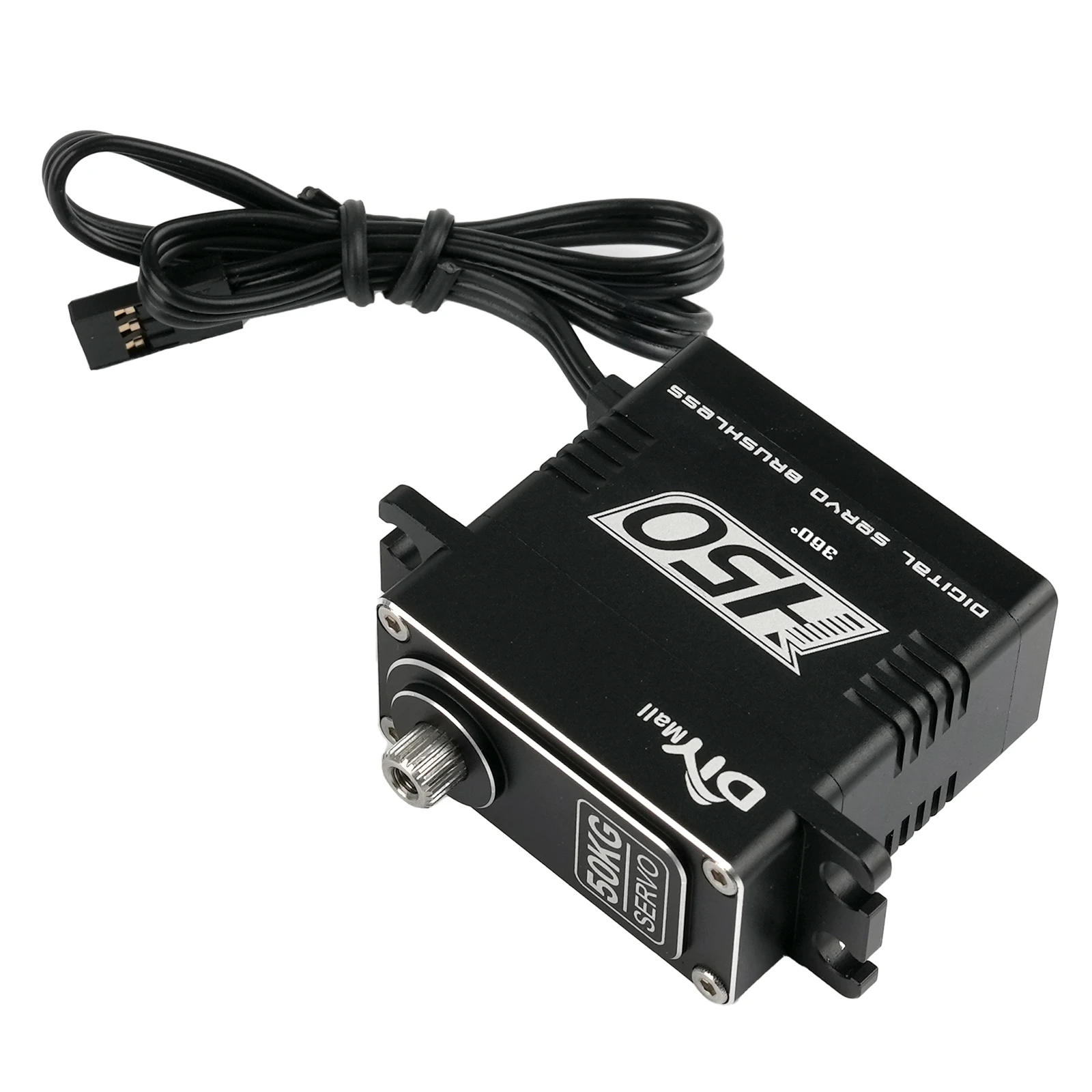 50 кг.см Цифровой сервопривод Цельнометаллический бесщеточный двигатель H50