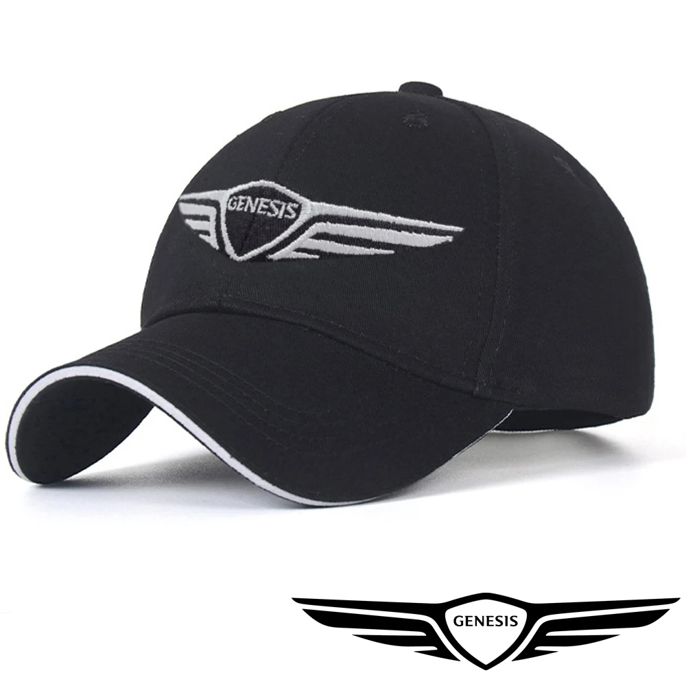 

accesorios para auto 3D embroidery Baseball Cap for GENESIS g80 g70 g90 gv80 Car Accessories car wrap