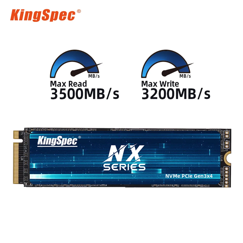  KingSpec M.2 NVMe SSD 1TB 512GB 256g 128g PCI-e 3.0X4 Solid Hard Disk HDD HD 2280 SSD M2 Internal Hard Drive for Laptop Tablets 