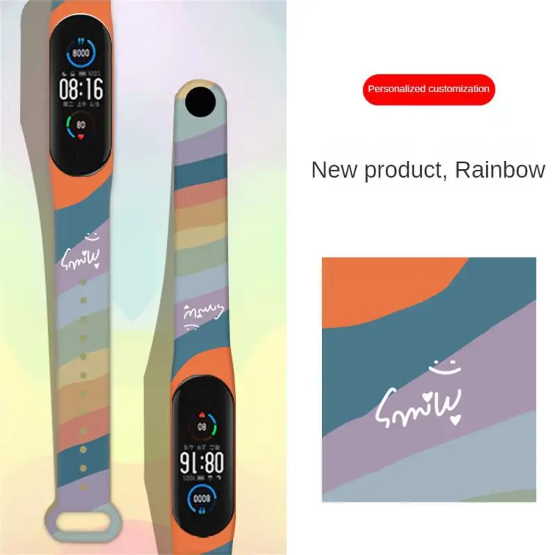 

Bracelet Replacement Morandi Wristband Anti-dents Anti-scratches Silicone Strap 1pcs Strap Wristband Accessories Watch Band