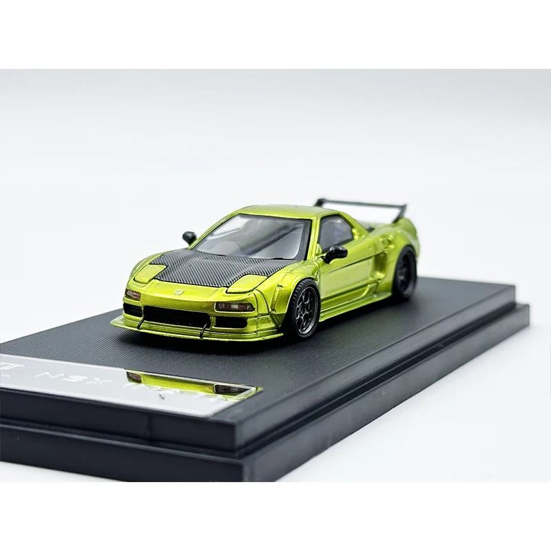 Звезда в наличии 1:64 LBWK NSX NA1 карбоновый капюшон прозрачный зеленый нулевой литой