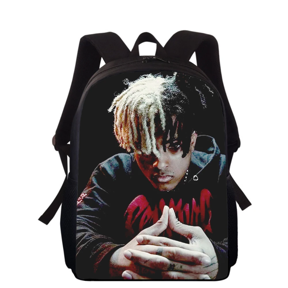 Xxxtentacion Rapper 15” 3D Print Kids Backpack Primary School Bags for Boys Girls Back Pack Students School Book Bags