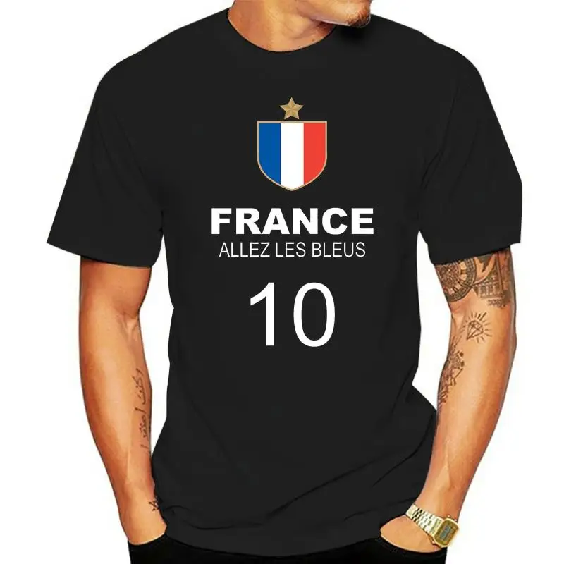 

Лидер продаж 2022, Мужская футболка для французского футбола, футболки, летняя футболка