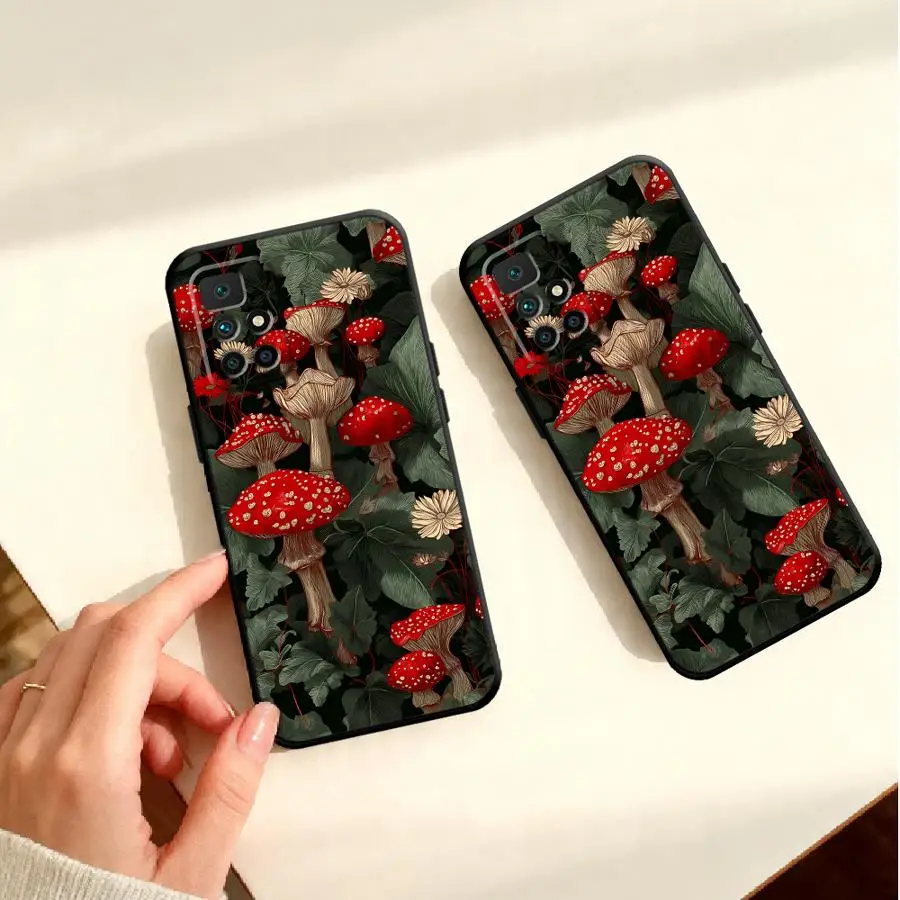 Фото Чехол для телефона Xiaomi Redmi A7 Pro 15A 10A 10C 15 A3 13 A1 14C 12 13C A3 15C 12C A2 9A 9C 9T 8 с рисунком «Сказочный гриб» №5