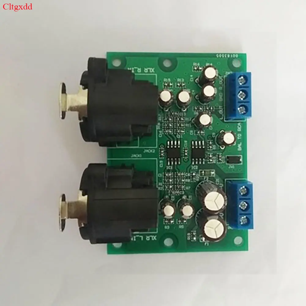 

1 шт. DYKB stereo XLR сбалансированный аудиовход преобразованный в аудиовыход RCA