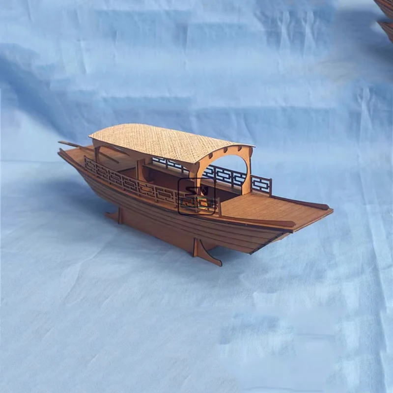 Бумажная модель сделай сам имитация китайского парусника бумажная набор подарок