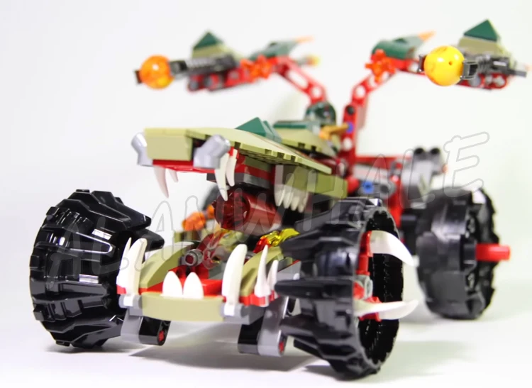 379 шт. Chima Cragger's Fire Striker Fire-down CHI Power Mode Ice Catapult 10294 строительные блоки игрушки
