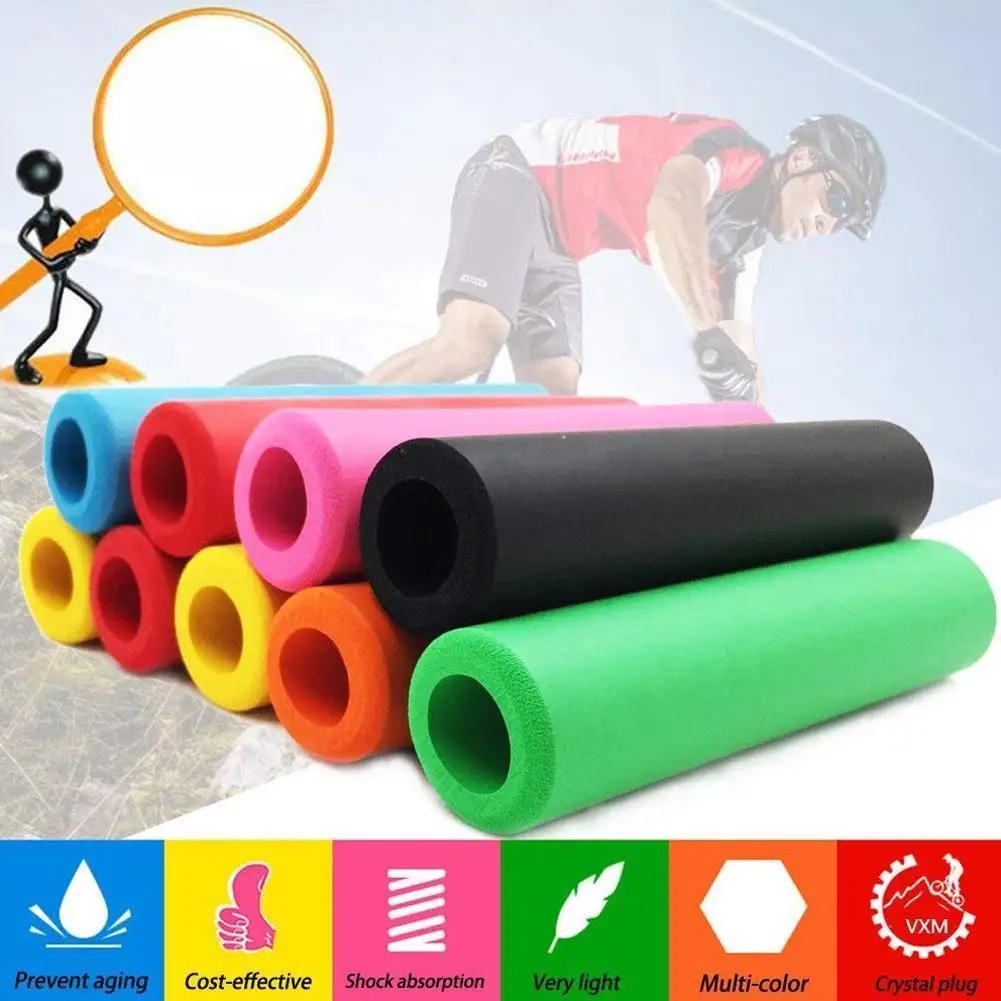

Bicycle Grips Silicone Sponge Soft For MTB Bike Handlebar Cover Anti Skid Shock Absorbing Scooter Cycling Grip Accessories