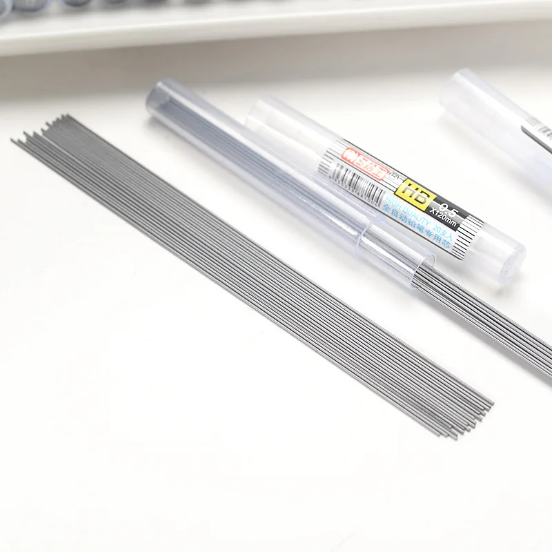 Механические грифели Pelsone HB, 2B 0,5 мм грифели 0 7мм hb berlingo