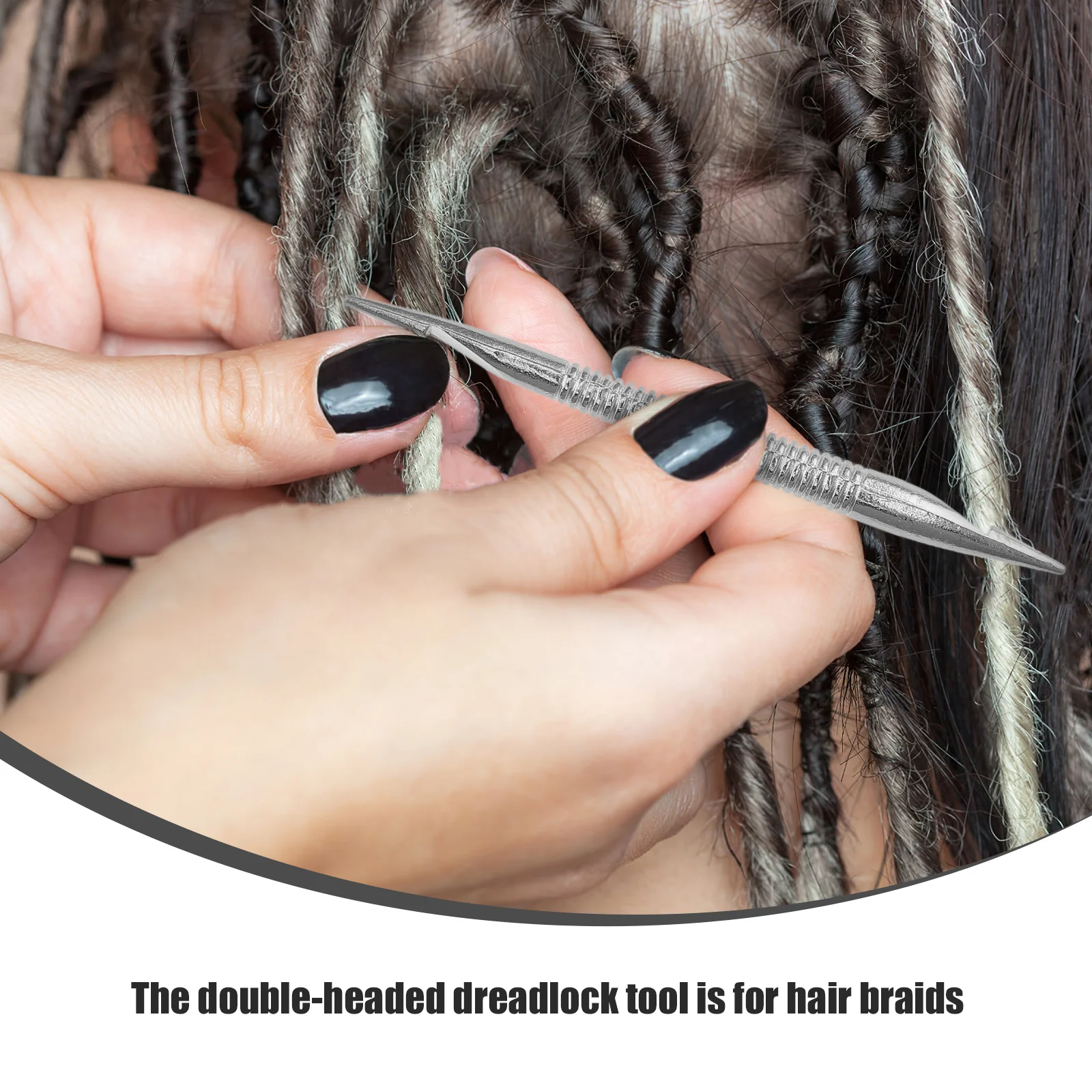 Инструменты для плетения плетеные парики набор укладки дредов плетение с