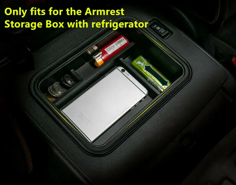 

Inner Console Armrest Storage Box Organizer Holder For Infiniti QX80 2014 - 2017
