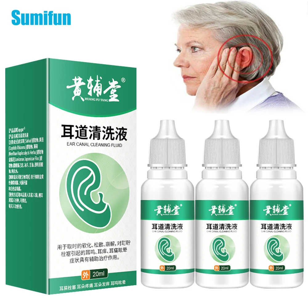 

Жидкость для очищения ушей от зуда, 20 мл