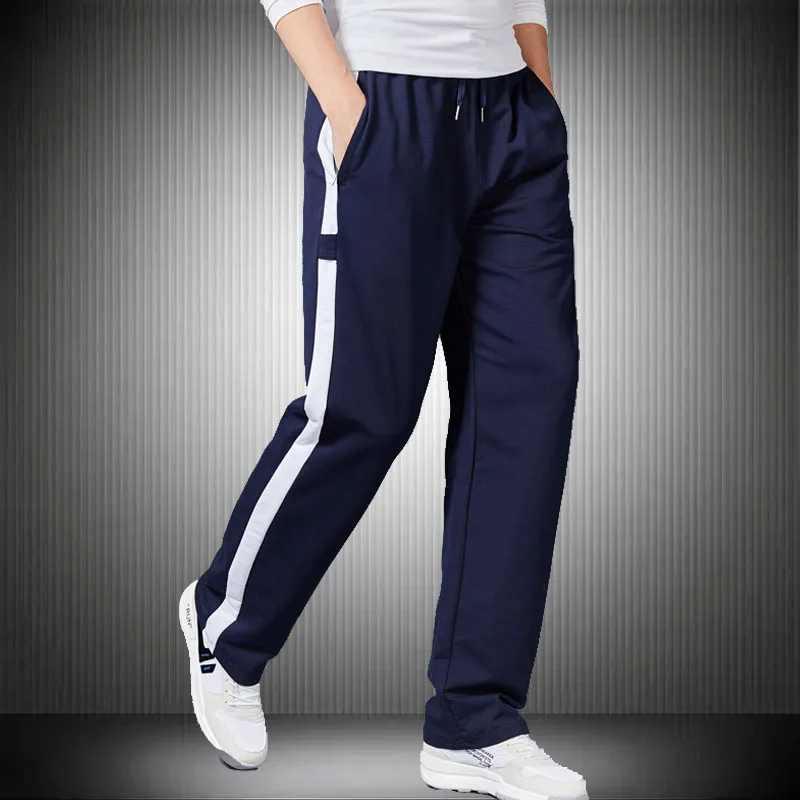 Men‘s Casual Pants Streetwear Joggers Trousers Gym Fitness Pant Elastic Breathable Tracksuit Trousers Bottoms Sports Sweatpant