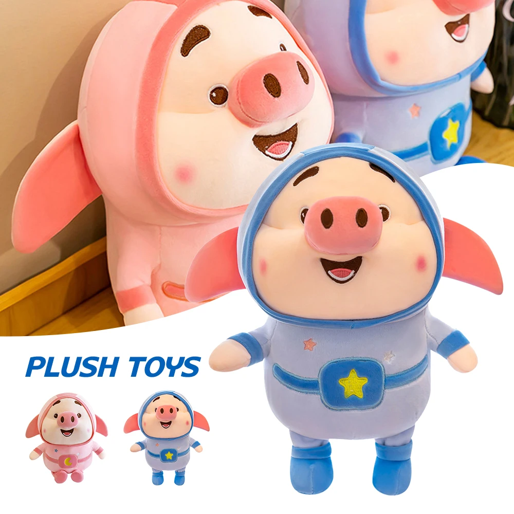 

Cute Pig Plush Toy Cartoon Pig Doll Cute Bed Sleeping Hug Doll Best Gift Cushion Toys For Boys Girls Comfortable JAN88