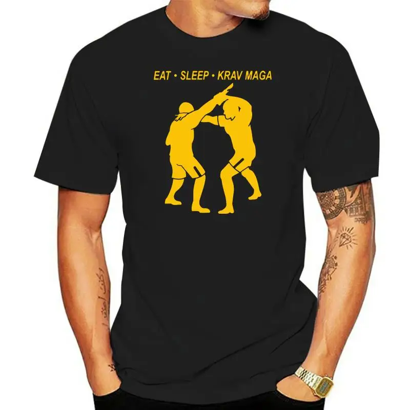 

Fashion New Eat Sleep Krav Maga T Shirt Men Game T Shirt Short Sleeve Cotton Men T Shirts Summer O Neck Men Clothings women