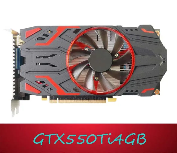 

Видеокарта GTX550Ti 4 Гб, игровая видеокарта GDDR5 NVIDIA, игровые видеокарты для настольного компьютера/ПК, игровые видеокарты