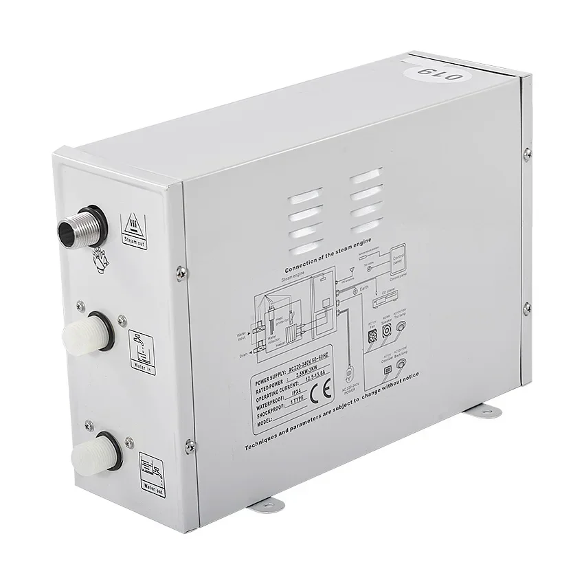 TR-019 sistema generatore di vapore casa doccia Sauna bagno attrezzatura a con telecomando 220V3000W