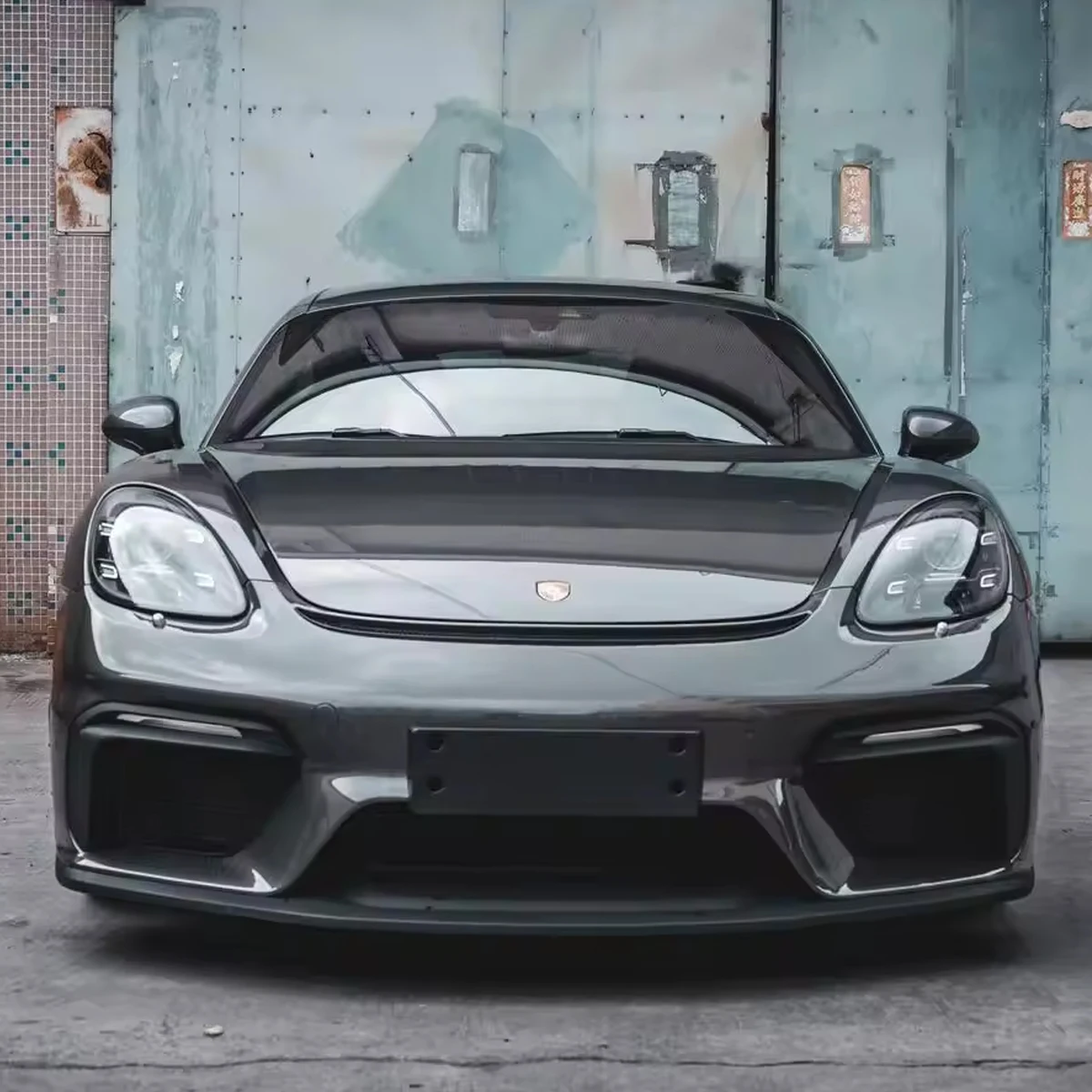 Набор для кузова автомобиля TYPY Porsche 718 Cayman Boxster модификация GT4 передний задний