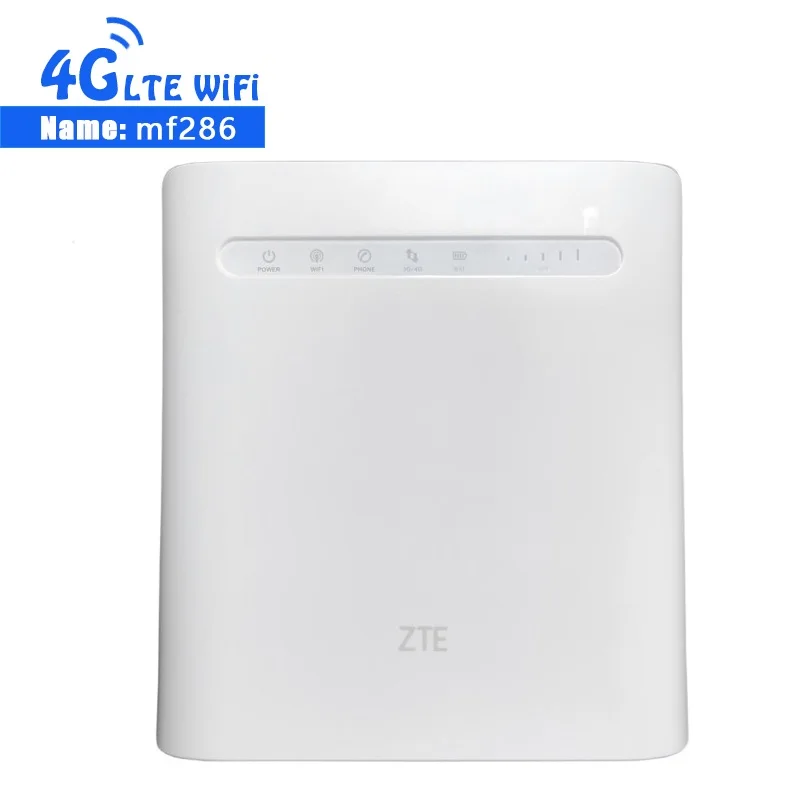 Разблокированный Роутер ZTE MF286 mf286d 4G LTE Wi-Fi роутер с точкой доступа со слотом для