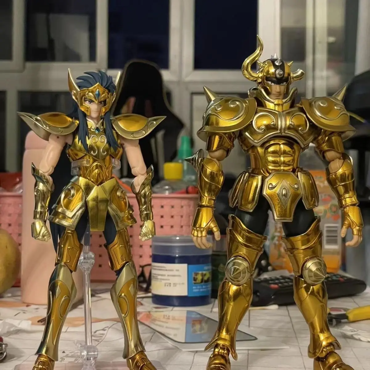 Металлический клуб MC Saint Seiya Миф Ткань EX Овен Mu Телец Рак Близнецы Сага Лев Дева