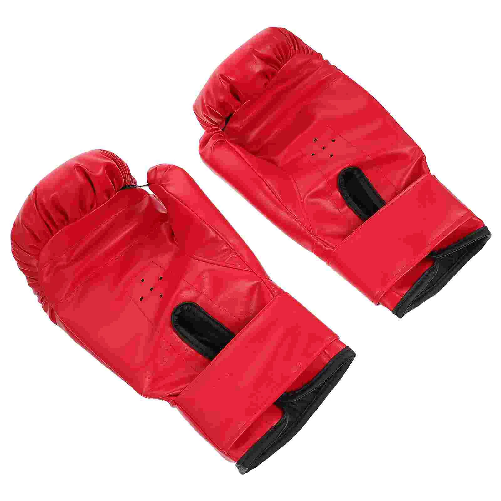 1 Pair Gloves Portable Thai Gloves Sparring Gloves Kickboxing Gloves Boxing Accessory for Boxing Training