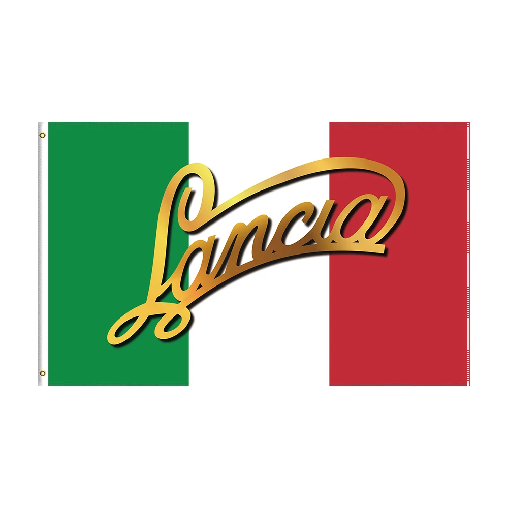 

3x5 Ft Lancia Flag Polyester Printed Racing Car Banner For Decor