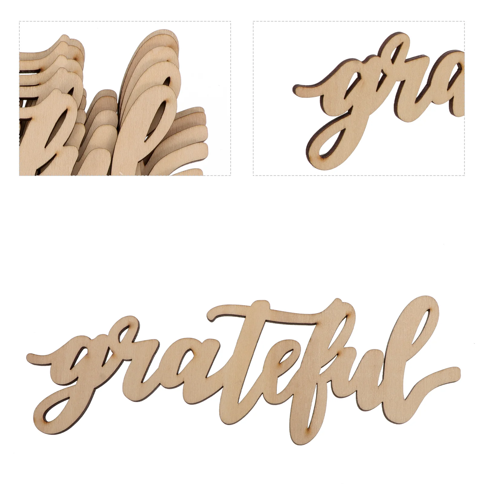 

Thanksgiving Cutouts Natural Pieces Button Thankful Thanksgiving Slices
