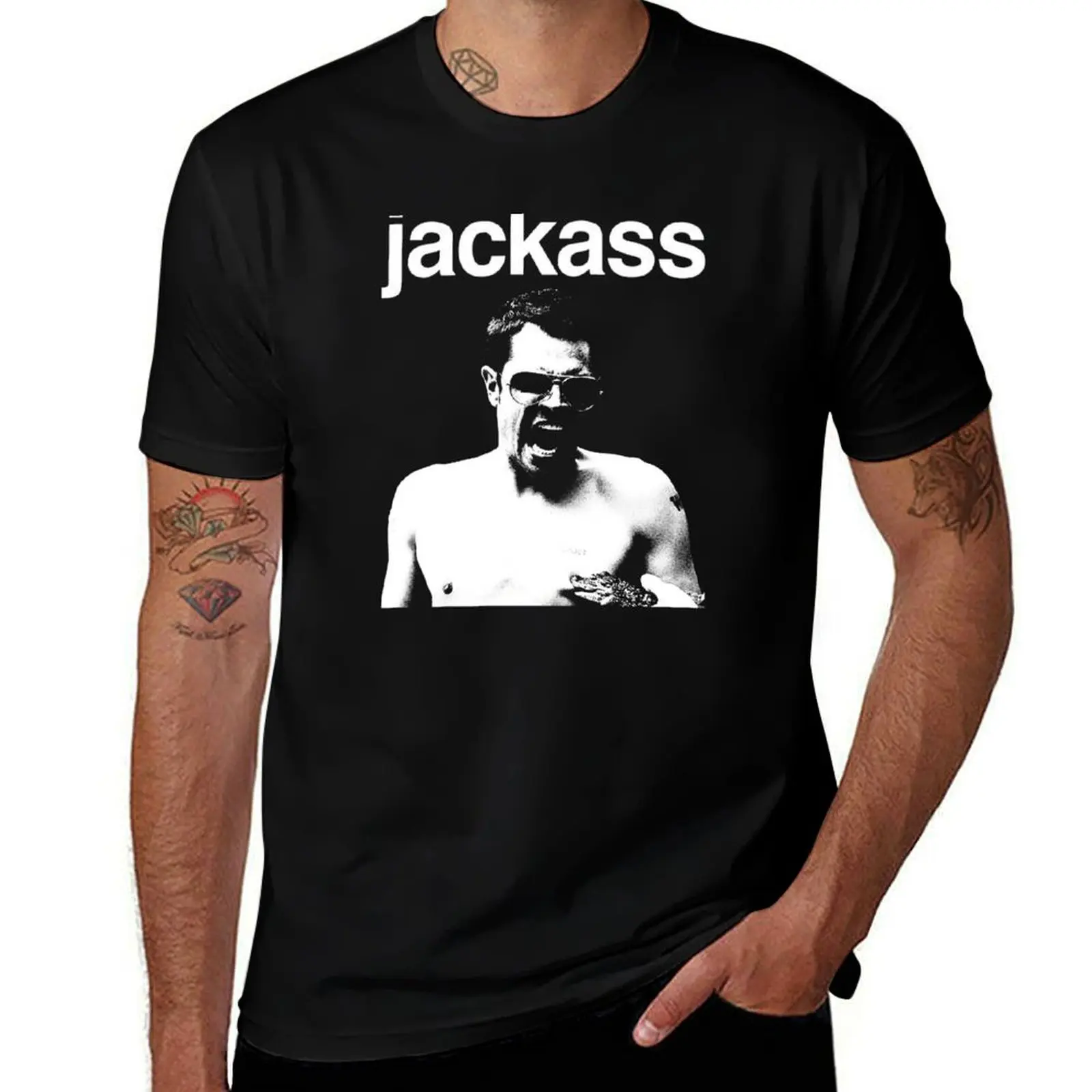 Фото Футболка Jackass с модным принтом №1
