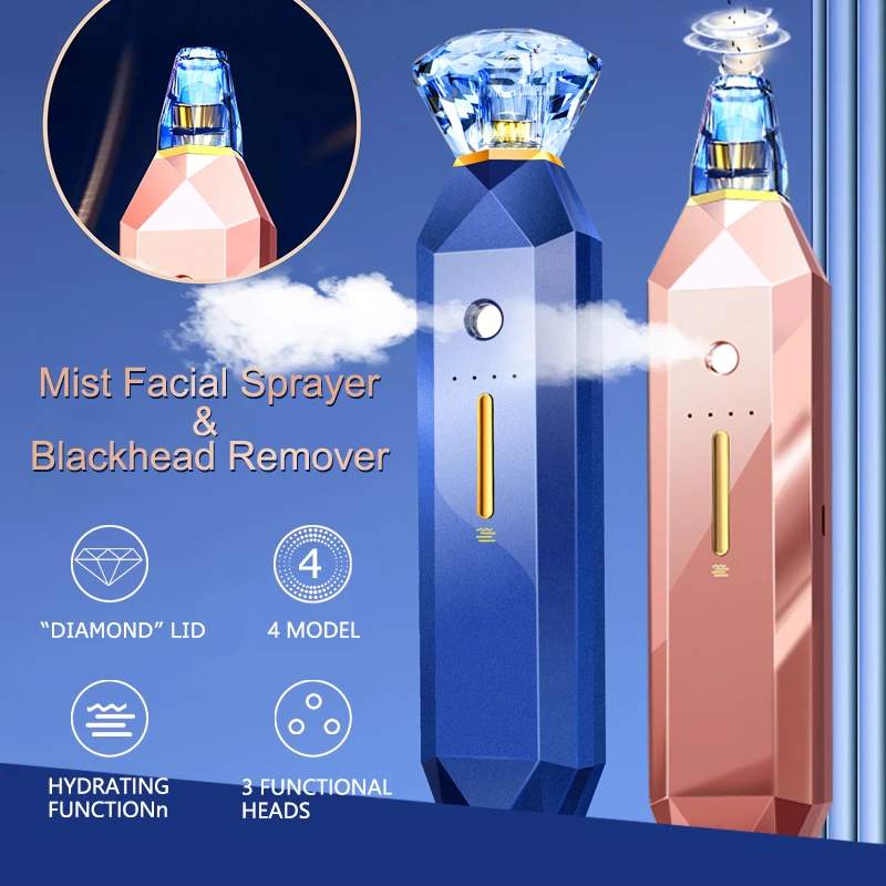 

2 in 1 Hydrating Blackhead Remover Nano Spray Face Cleaning Dark Spot Remover Face Moisturizing