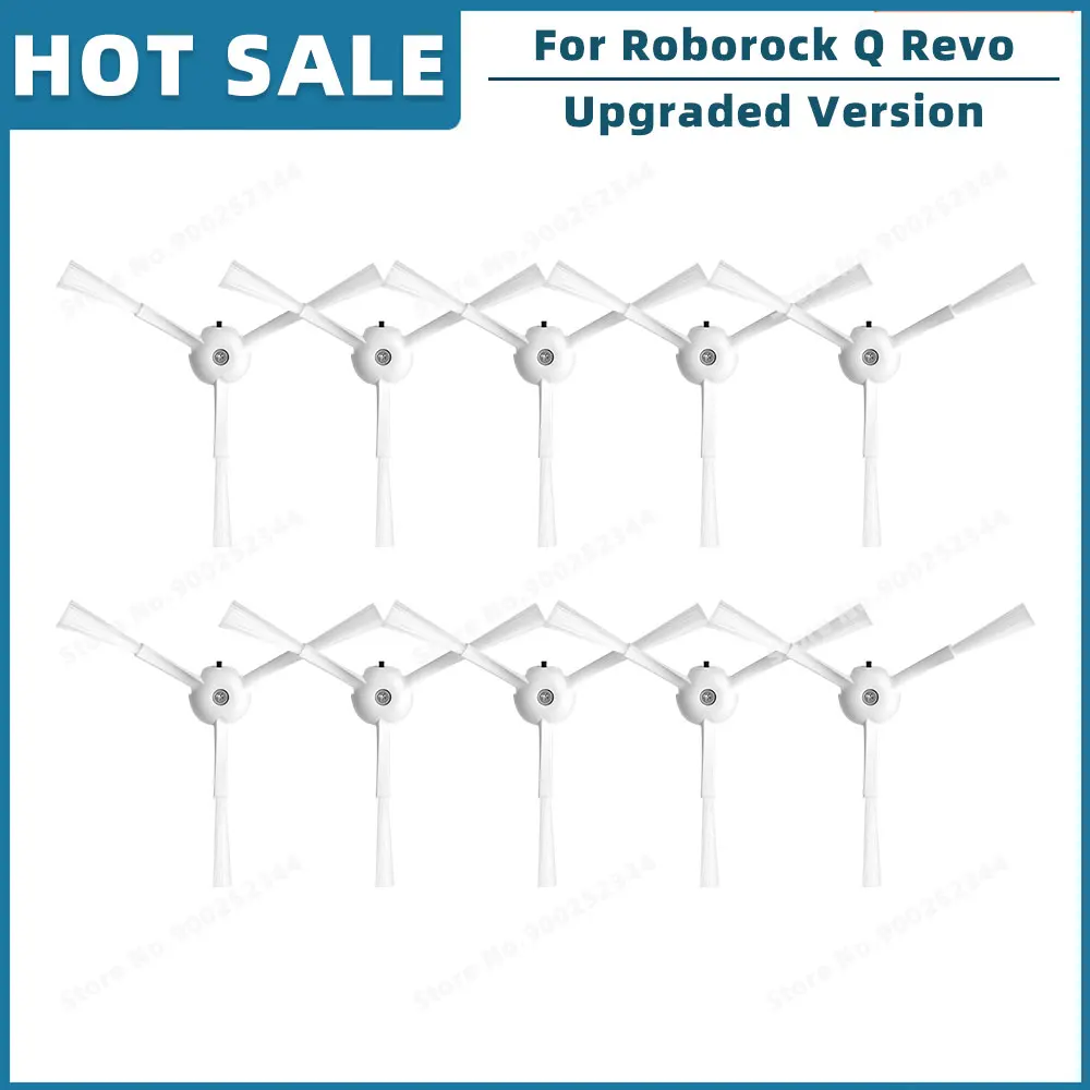 Запчасти для ( Roborock Qrevo / QX Revo / Q Revo / Qrevo 2R3W / QRevo A7400RR ), аксессуары, основная боковая щетка, Hepa фильтр, Швабра, тканевый мешок для пыли