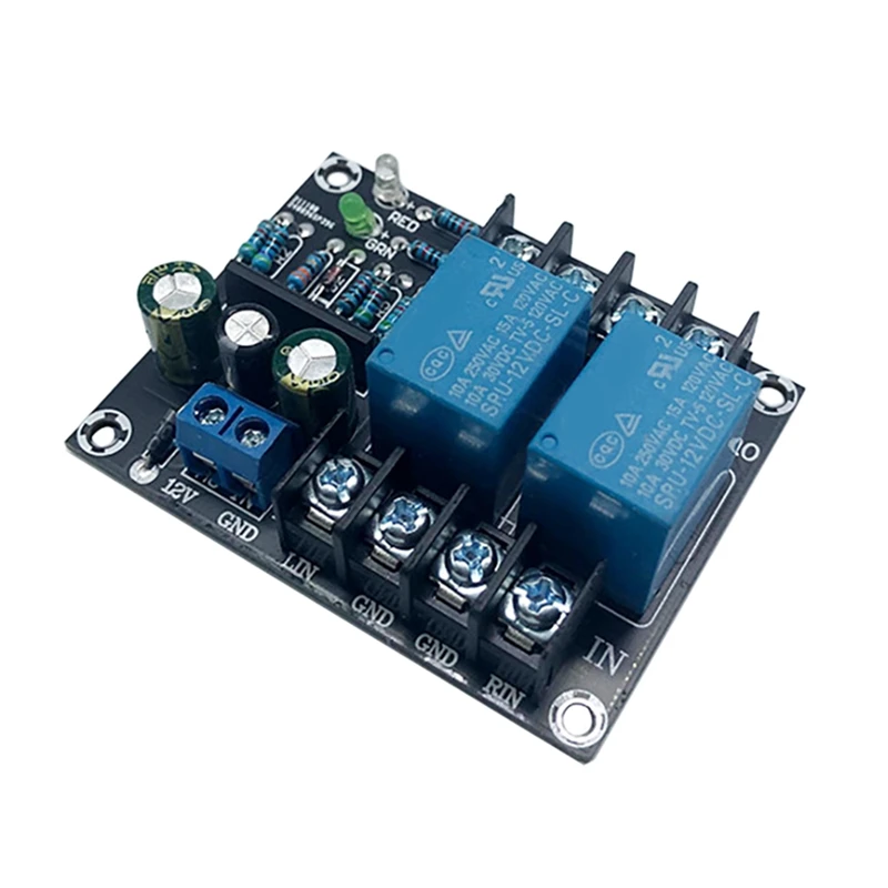 

Защитная плата для динамика UPC1237, Женская плата защиты реле высокой мощности для 1875 LM3886 TDA7294 TDA7293