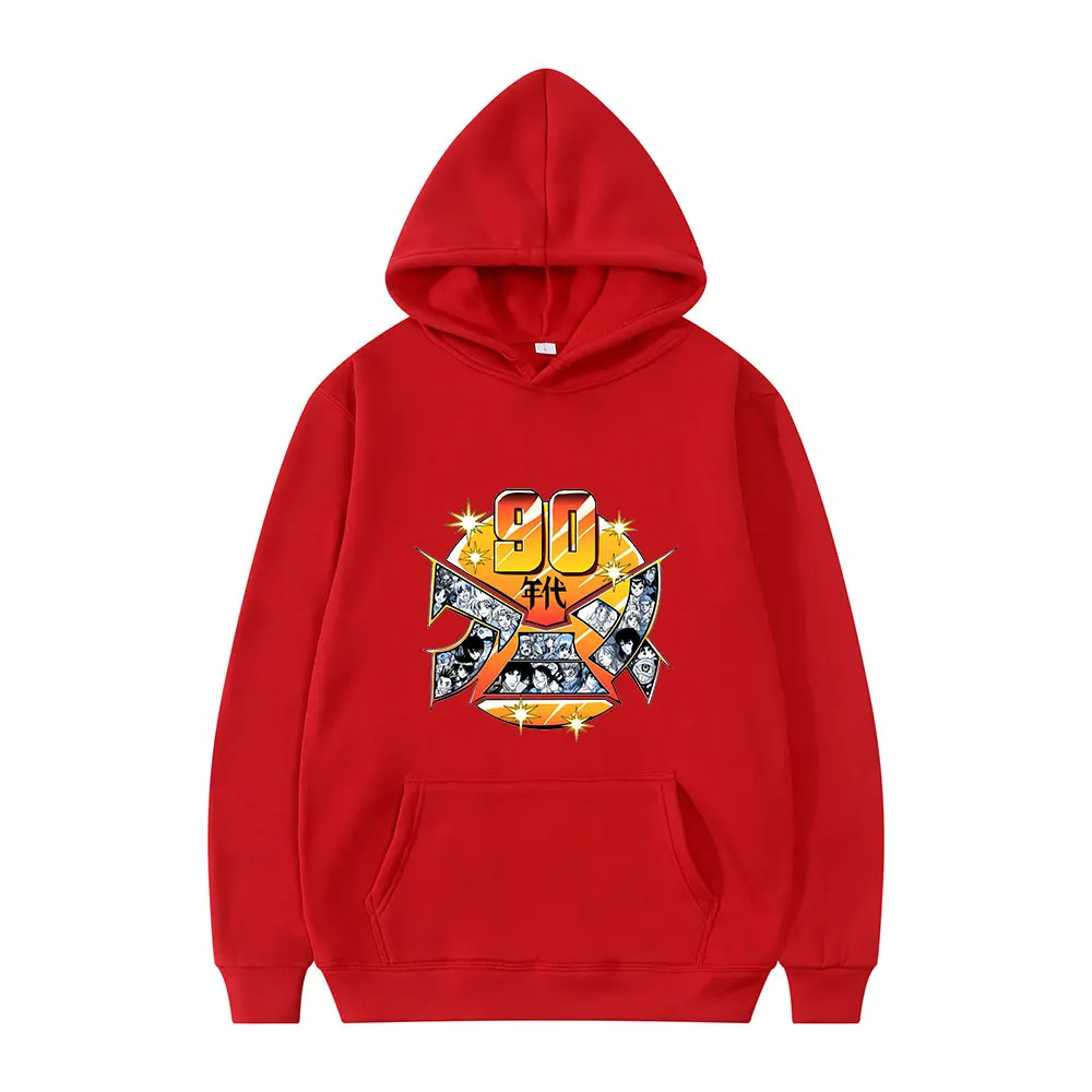 Толстовка унисекс с длинным рукавом и принтом в стиле аниме | Мужская одежда