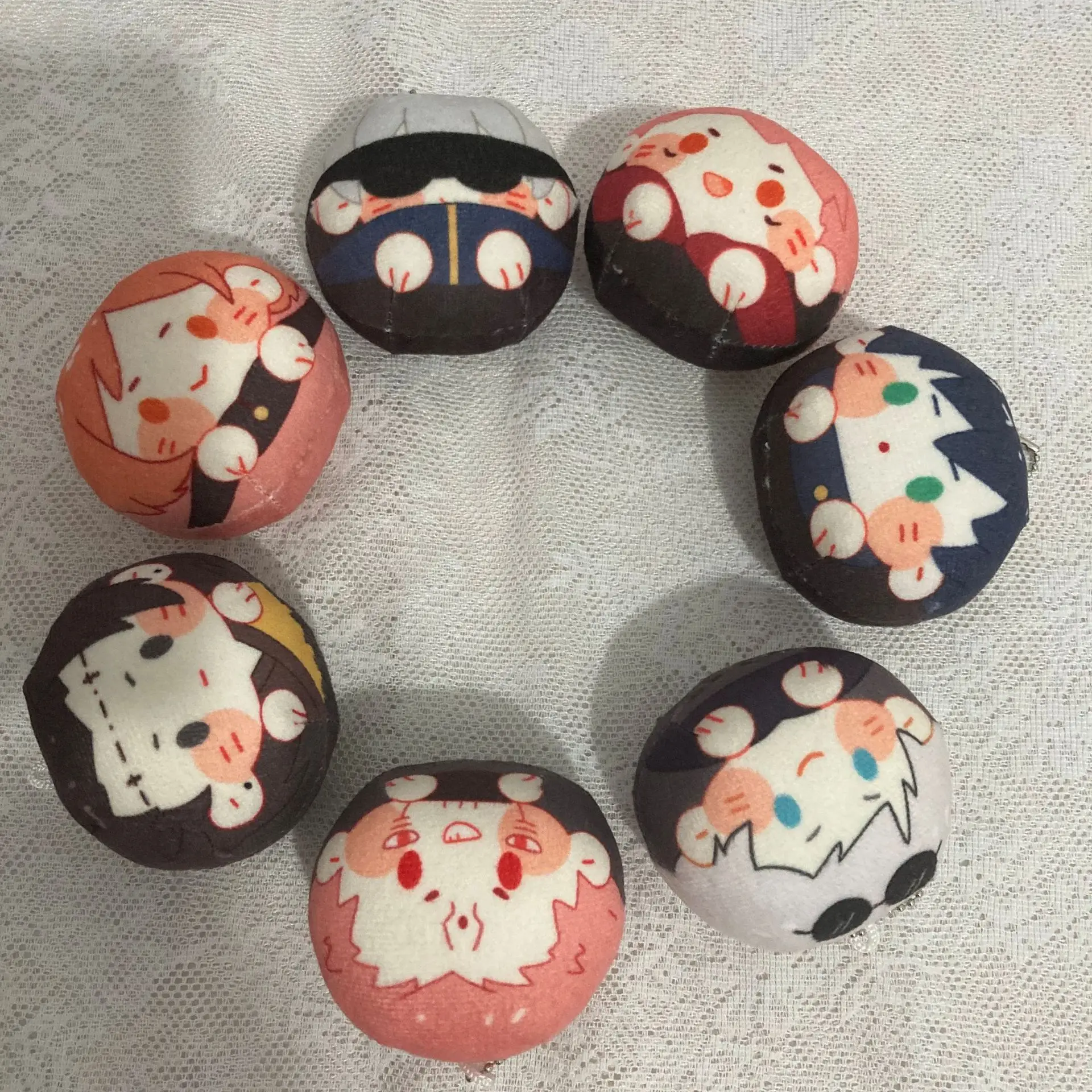 

Милая плюшевая игрушка ююттусу кайзен итадор Юджи годзо Сатору 7 см мягкие игрушки брелок женский подарок на день рождения #2290